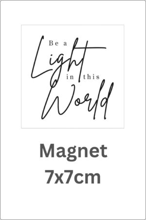 Be a Light in this World