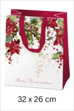 Geschenktüte  - Frohe Weihnachten (Groß)