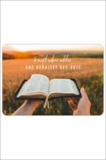 Christliche Grußkarten - Prueffe alles