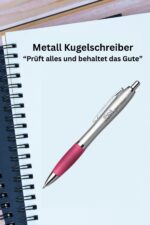 Christliche Geschenkartikel I Metall-Kugelschreiber (Rosa)
